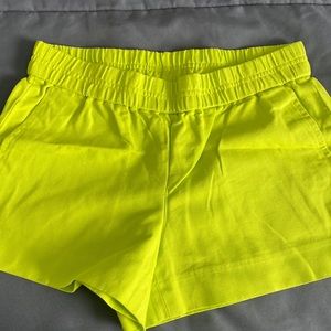 J crew pull up shorts